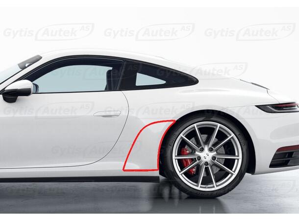 Hjulbuerbeskyttere. PPF | Porsche 911 992 2020-> | gytisautek.no