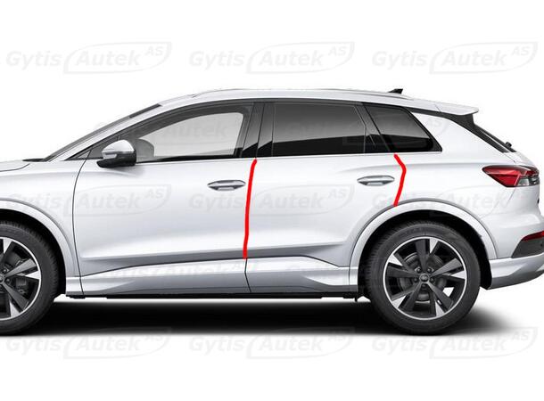 PPF folie | Audi Q4 e-tron 2021-> | Dørkant | gytisautek.no