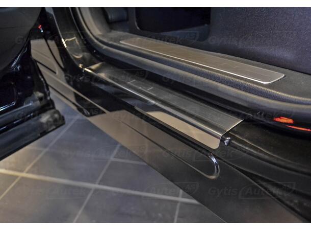 Dørterskelbeskyttere. Stål SsangYong Rexton Y400 2018-2023 