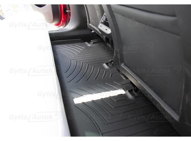 Gulvmatte. Bak. Plast Tesla Model 3 2018-2023 