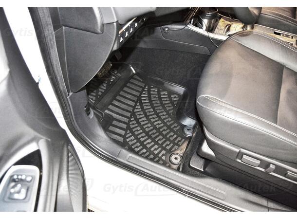 Gulvmatter. Gummi Mitsubishi Outlander 2020-2021 PHEV 
