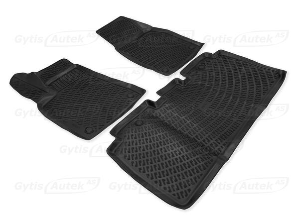 Gulvmatter | Tesla Model X 2016-2021 | gytisautek.no