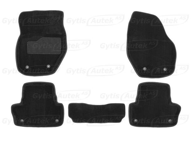 Gulvmatter i stoff til Volvo XC60 2007-2017 | gytisautek.no