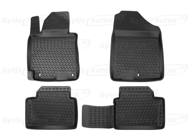 Gummimatter | Kia Ceed 2012-2017 | gytisautek.no
