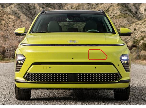 PPF-folie | Ladeluke | Hyundai Kona EV 2023-> | gytisautek.no