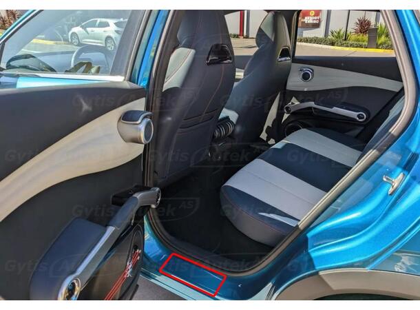 PPF folie | BYD Atto3 2022-> | Dørterskel | gytisautek.no