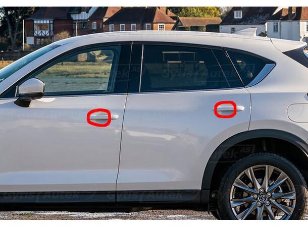 PPF folie | Mazda CX-5 2018-2022 | Dørhåndtak | gytisautek.no