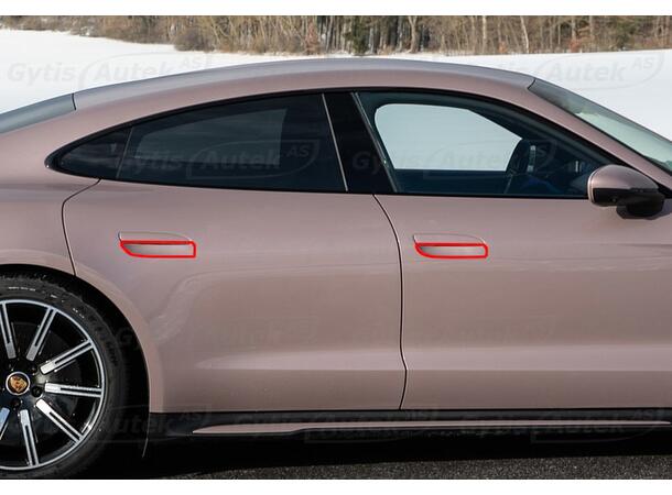 PPF folie | Porsche Taycan 2020-> | Dørhåndtak | gytisautek.no
