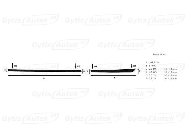 Sidelister | Hyundai i30 2017-2020 | gytisautek.no