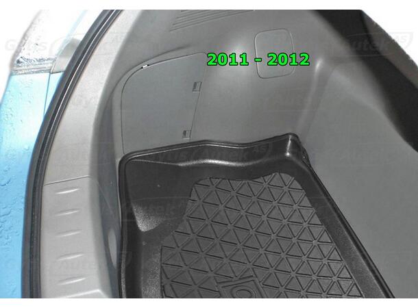 Bagasjeromsmatte | Nissan Leaf 2011-2017 | gytisautek.no