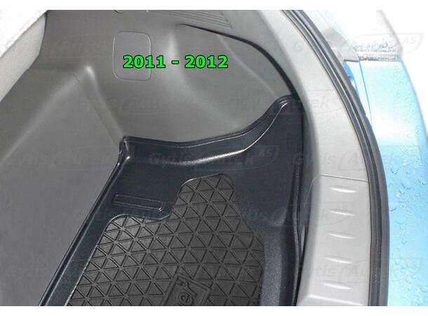Bagasjeromsmatte | Nissan Leaf 2011-2017 | gytisautek.no