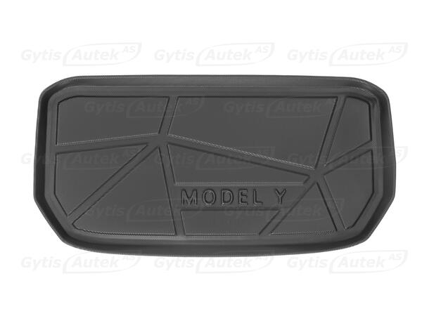 Bagasjeromsmatte | Tesla Model Y 2021-> | gytisautek.no