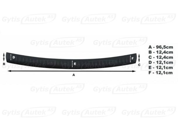 Bakfangerbeskytter til VW Touran 2003-2006 | gytisautek.no