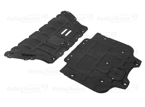 Bunnplater. Plast. Forsterket Audi A4 2016-2022 