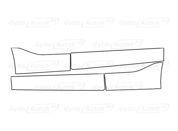 Dørbeskyttere | Audi Q6 e-tron 2024-> | gytisautek.no
