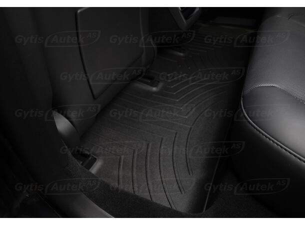 Gulvmatte. Bak. Plast Tesla Model 3 2023-> 