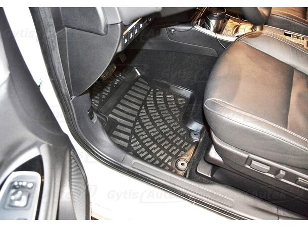 Gulvmatter. Gummi Mitsubishi Eclipse Cross 2021-2024 PHEV 