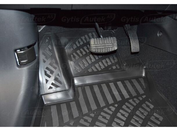 Gulvmatter. Gummi Mitsubishi Eclipse Cross 2021-2024 PHEV 