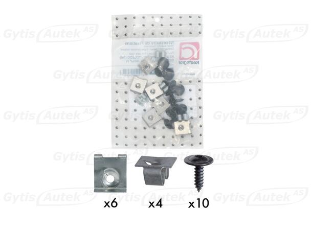 Monteringssett til bunnplate i plast Audi A3 1996-2003 Diesel 