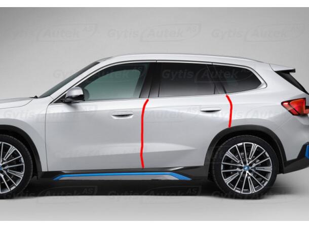 PPF folie | BMW X1 U11 2023-> | Dørkant | gytisautek.no