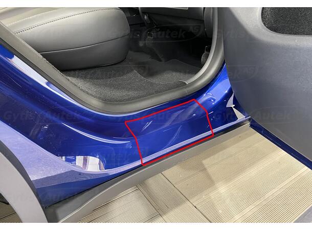 PPF folie | Tesla Model Y 2021-> | Dørterskel gytisautek.no