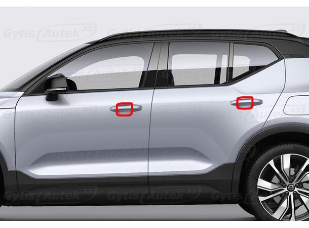 PPF folie | Volvo XC40 2018-> | Dørhåndtak | gytisautek.no