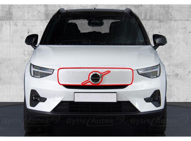 PPF folie | Volvo XC40 2023-> Recharge | Front | gytisautek.no