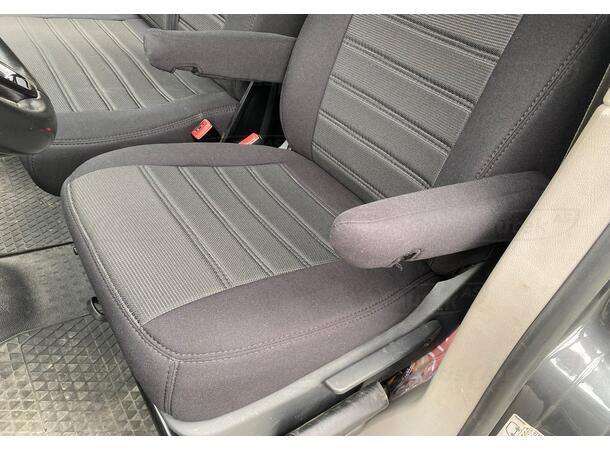 Setetrekk. 1 + 2 seter. Stoff VW T5 2003-2015 