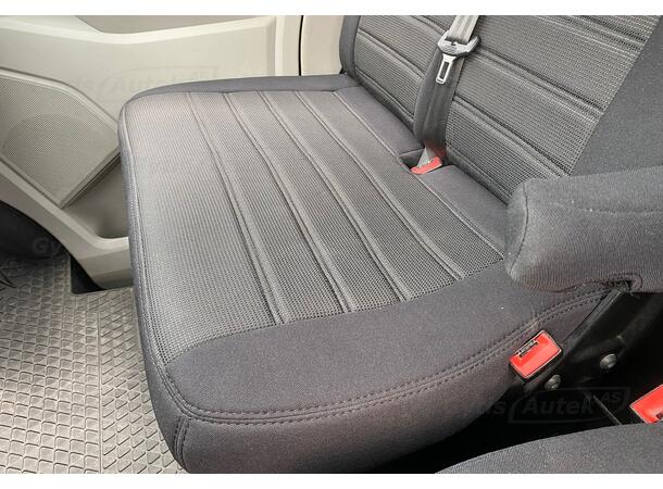 Setetrekk. 1 + 2 seter. Stoff VW T5 2003-2015 