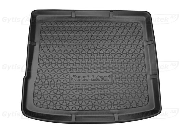 Bagasjeromsmatte. Plast BMW X6 E71 2008-2014 