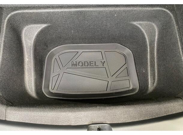 Bagasjeromsmatte | Tesla Model Y 2021-> | gytisautek.no