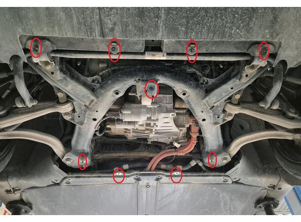 Bunnplate | Tesla Model Y 2021-2025 | gytisautek.no