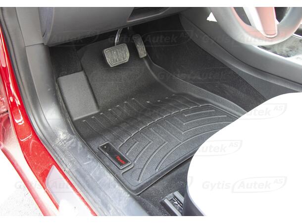 Gulvmatter. Plast Tesla Model 3 2018-2023 