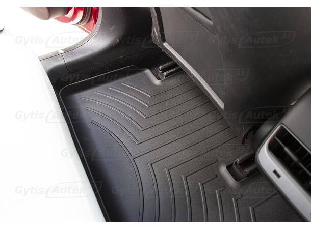 Gulvmatter. Plast Tesla Model 3 2018-2023 