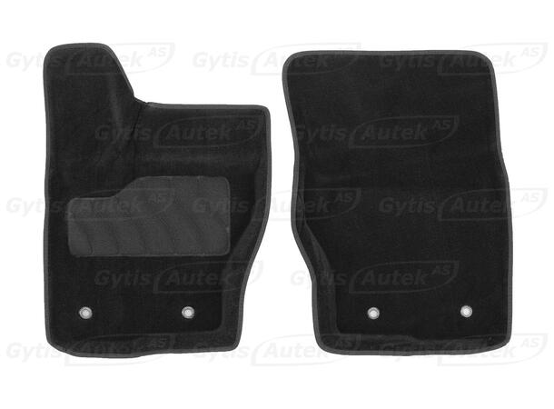 Gulvmatter i stoff til Land Rover Discovery 5 2017-> | gytisautek.no