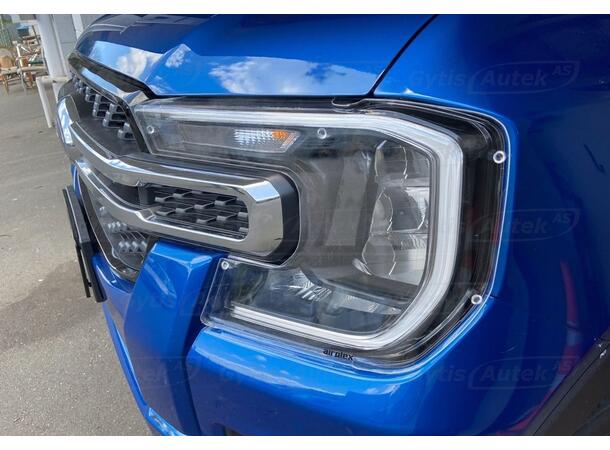 Lyktbeskyttere. Klar. Plast Ford Ranger 2023-> 