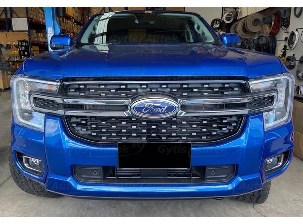Lyktbeskyttere. Klar. Plast Ford Ranger 2023-> 