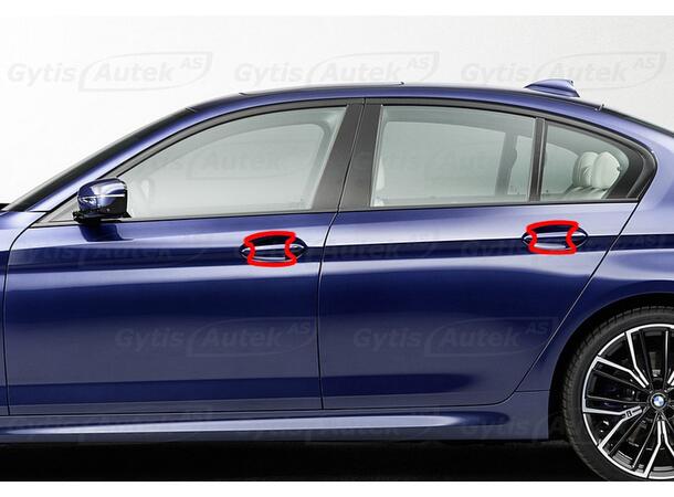PPF folie | BMW 5 ser. G30/G31 2017-> | Dørhåndtak | gytisautek.no