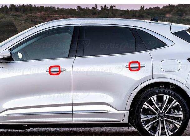 PPF folie | Ford Kuga 2020-> | Dørhåndtak | gytisautek.no