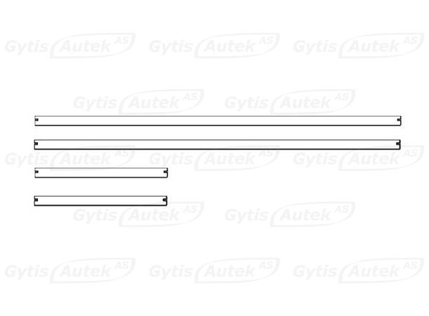 PPF folie | Subaru Solterra 2022-> | Dørkant | gytisautek.no