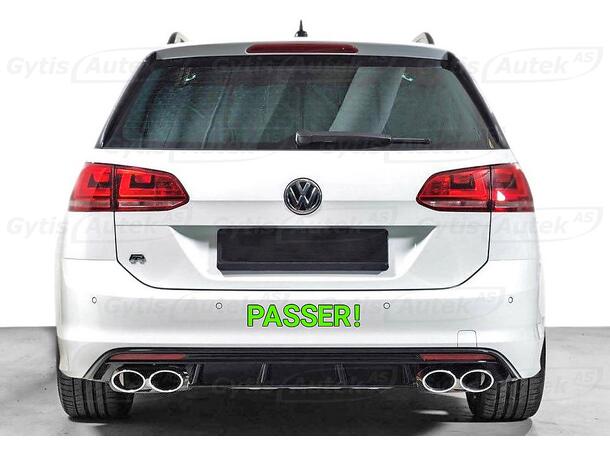 Bakfangerbeskytter til VW Golf VII 2012-2016 | gytisautek.no