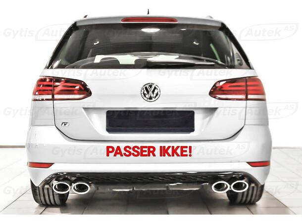 Bakfangerbeskytter til VW Golf VII 2012-2016 | gytisautek.no