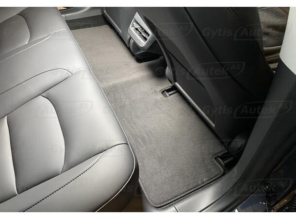 Gulvmatter i stoff | Tesla Model 3 2018-> |gytisautek.no