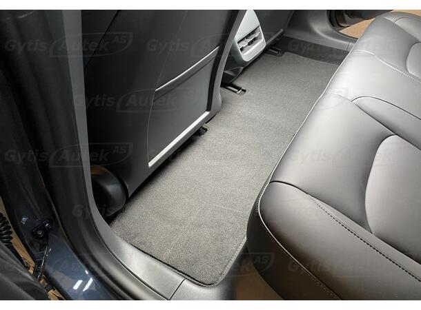 Gulvmatter i stoff | Tesla Model 3 2018-> |gytisautek.no