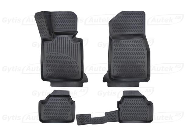 Gummimatter | BMW 1 ser. F20/F21 2011-2019 | gytisautek.no