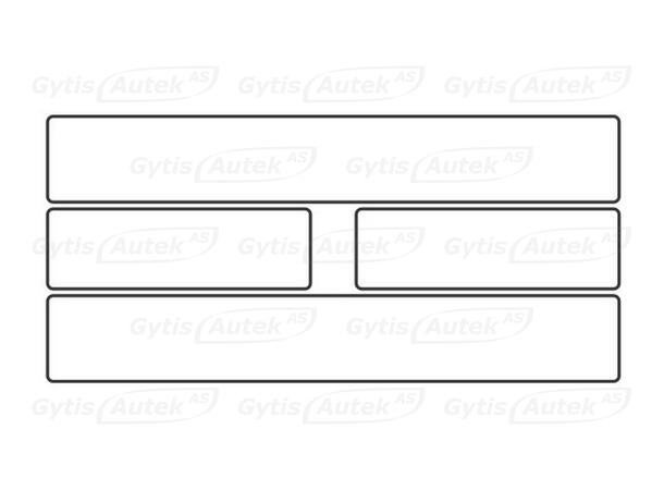 PPF-folie | Dørterskel | Suzuki SX4 S-Cross 2013-2021 | gytisautek.no