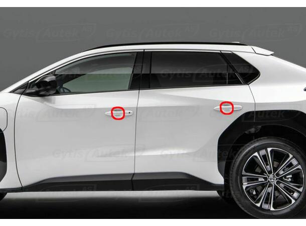 PPF folie | Subaru Solterra 2022-> | Dørhåndtak | gytisautek.no