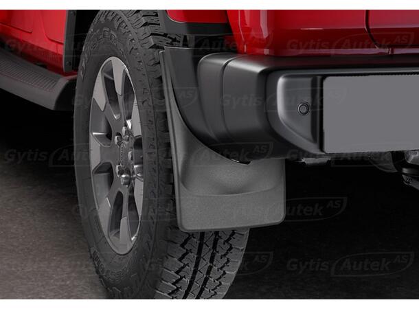 Skvettlapper | Jeep Wrangler 2018-> | gytisautek.no