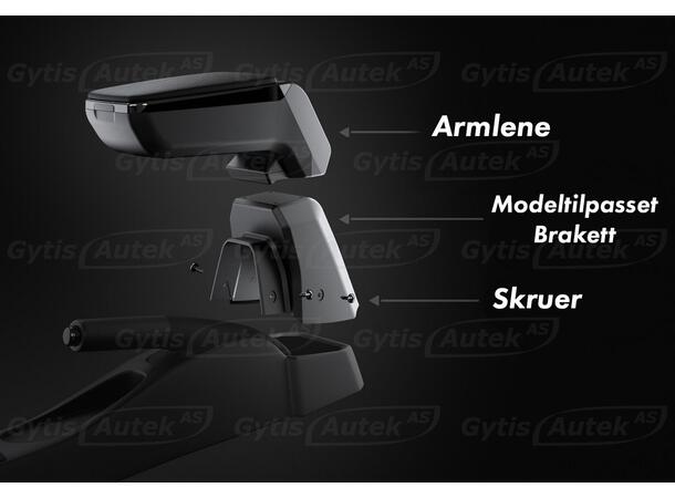 Armlene til Toyota Yaris 2011-2014 | gytisautek.no