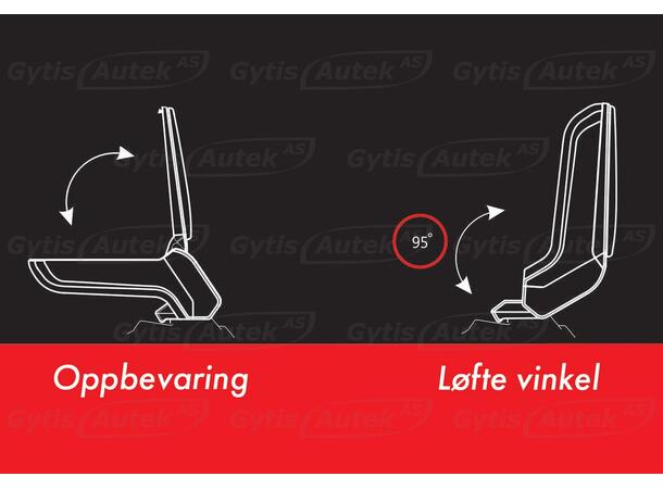 Armlene til Toyota Yaris 2011-2014 | gytisautek.no